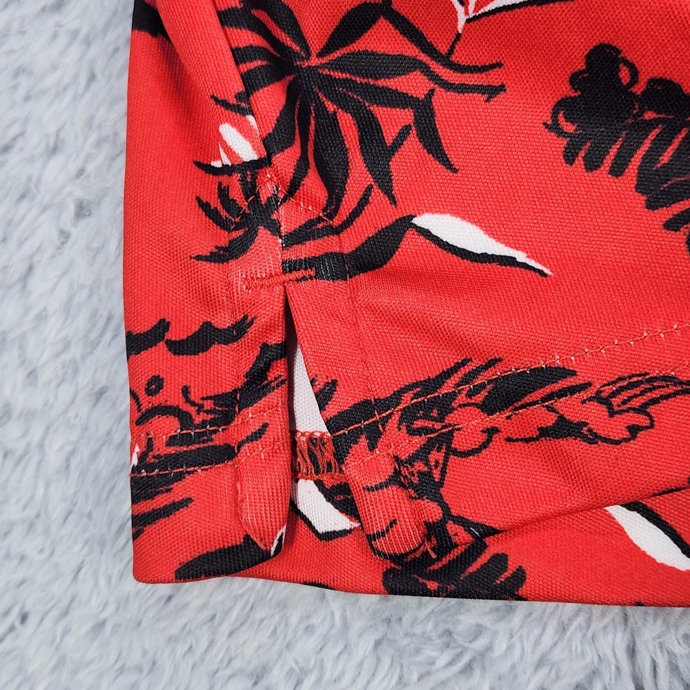 Georgia Bulldogs Shirt Mens XL Red NCAA Football Columbia PFG Tropical Print - Picture 8 of 15